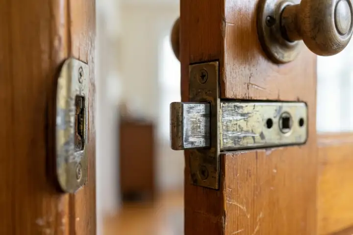 Porta raspando ou desalinhada? Saiba como isso estraga sua fechadura
